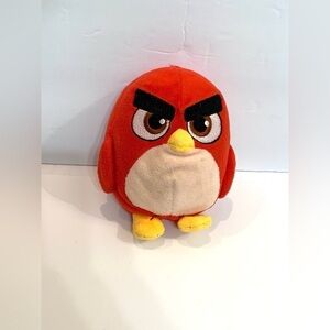 Russ Angry Birds 5" Plush Red 2019 Rovio stuffed animal toy